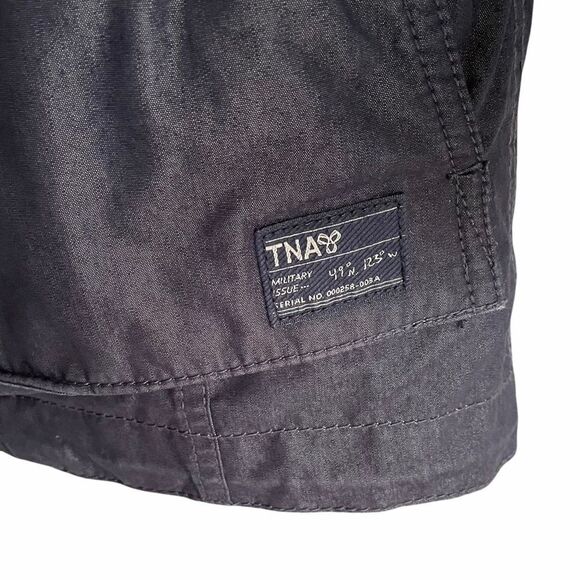 (SOLD) ARITZIA Tna Griffith Winter Parka Jacket Puffer Coat Hood Blue S - Picture 6 of 15